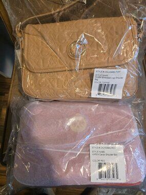 2 Christian Lacroix Red/Caviar Shoulder bags Brand new  with tags